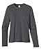 Ladies' 4.4 oz., 100% Organic Cotton Classic Long-Sleeve T-Shirt M CHARCOAL