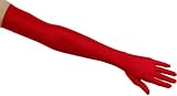 Matte Satin Opera Length Gloves in 13 Assorted Colors
