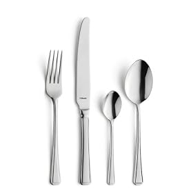 Amefa Monogram Harley Cutlery Set Stainless Steel 24 Piece
