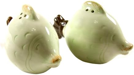"White Fish" Tabletop Salt & Pepper Shaker Set