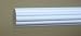 1-3/8 inch Wood Fluted Drapery Rod in White Finish - 4' long [CAPITOL CITY LUMBER]