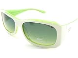 Lacoste - New LACOSTE LA12608 LA-12608 WH Sunglasses Gradient Green Lens White Frame Size:57-15-125