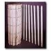 Mutual 14910 Wood Lathe Slatted Snow/Sand Fence, 50' Length x 4' Width, Natural