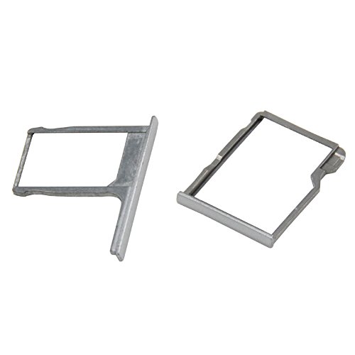 Smays SIM Card Tray Holder Replacement for HTC One M8 (Silver)