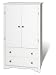Prepac Monterey White 2-Door Armoire