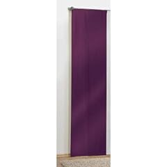 Preisg�nstiger Fl�chenvorhang Schiebegardine, blickdicht, lichtdurchl�ssig, mit Zubeh�r, 245x60, Lila, 85590