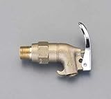 ESCO   ドラム缶バルブ 高粘度用 真鍮製 3 4"NPT EA991JL-25
