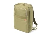 Dicota N28208P Casual 15-16.4 Inch Laptop Backpack with Cushioned Notebook Compartment - Green