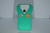 Nike Manchester United Fc Jersey Plastic Soft Cover for Iphone 4g/4s (At&t Only) Ib008d + Free Screen Protector