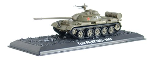 Type59 (wz120) - 1965 diecast 1:72 tank model (amercom …
