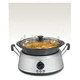 Hamilton Beach 33135 3-in-1 Slow Cooker with 2-, 4-, and 6-Quart Crocks, Stainless Steel