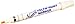 Nissen FPWHM Standard Feltip Paint Marker, White