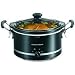 Kitchen & Housewares : Hamilton Beach 33145 4-qt Oval Slow Cooker Black Clip & Carry Portability