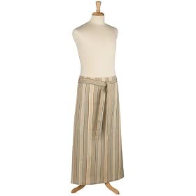 Domestique Newport Stripe Linen Bistro Apron