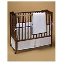 Classic Pique with Brown Trim Porta Crib Bedding