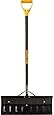 True Temper 24-Inch Steel Snow Pusher with Hardwood Handle - 1639300