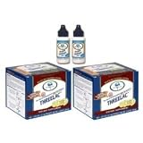 ThreeLac Candida Probiotic Defense (2 Boxes 60 Packets per Box) & Oxygen Elements Plus~ 2 Bottles 1 fl. oz. in ea. bottle by Global Health Trax