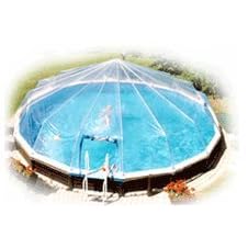 28' Above Ground Swimming Pool Solar Sun Dome Cover Heater Sundome 21 Panels