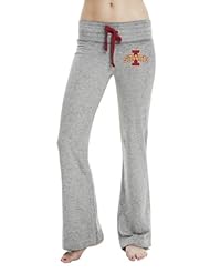 Sports: NCAA Iowa State Cyclones Womens Lounge Pant (Grey, Small) - Wishbone