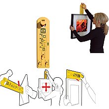 Hang and Level Picture Hanger Tool Great House Warming Gift