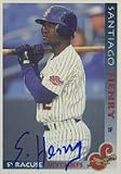 Santiago Henry, Syracuse Skychiefs - Blue Jays Affiliate Autographed Card
