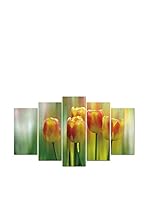 Wall Decor Fotocuadro 5 Piezas Pirámide Flowersgreen
