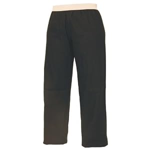 Buy Black solid classic flannel cotton pants for lounging, sleep, sports. Unisex relaxed fit,... by Touch of Europe Flannel Pants