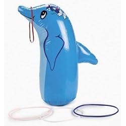 Inflatable Dolphin Ring Toss Game