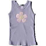 Lavendar Tank with pink flower crystals - Available in Various Sizes
