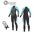 OSPREY LADIES OSX FULL WETSUIT CHEST 34 AQUA BLUE