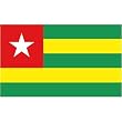Togo 3ft x 5ft Nylon Flag