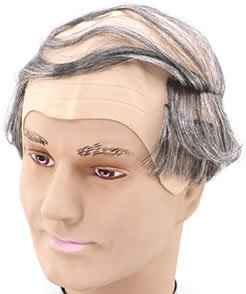BALD MAN GRANDAD WIG UNISEX
