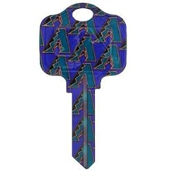 Arizona Diamondbacks Kwikset KW1 House Key