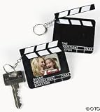 12 Director's Clapboard Keychain Party Favors