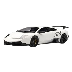 【クリックで詳細表示】Amazon.co.jp ｜ AUTOart 1/18 ランボルギーニ ムルシエラゴ LP670-4 スーパーヴェローチェ (マット・ホワイト) ｜ ホビー 通販