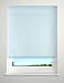 Kitchen & Housewares : Light Blue - Plain Straight Edge Roller Blind / Blinds - 120x160cm