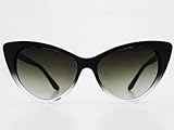 Cat Eye Sunglasses Vintage Style Black
