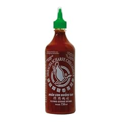 Flying Goose Chilisauce, Sriracha, scharf, 2er Pack (2 x 730 ml Packung)