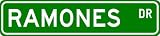RAMONES Street Sign ~ Personalized Family Lastname Sign ~ Gameroom, Basement, Garage Sign Novelty** ALUMINUM