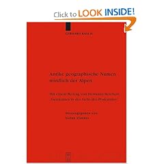 Antike Geographische Namen Nordlich der Alpen: Mit einem Beitrag von Hermann Reichert : "Germanien in der Sicht des Ptolemaios" (Ergaenzungsbaende Zum ... der Germanischen Altertums) (German Edition): Gerhard Rasch