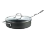 Emerilware Hard Anodized 5-Quart Non-Stick Saute Pan with Glass Lid