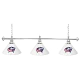 NHL Columbus Blue Jackets 60 Inch three-shade billiard Lamp