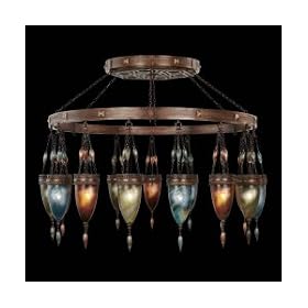 Fine Art Lamps 717240-4 Scheherazade 15 Light Single Tier Chandelier in Aged Dark Bronze... by Fine Art Lamps