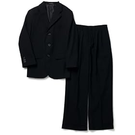 Claiborne Boys8-20 Classic Pinstripe Suit (2Pc)
