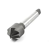 uxcell 皿穴ビット　テーパーシャンク　31.5mm 14×6mm　グレー　シルバートーン　HSS