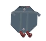 Gear Up Uno One Ski set and Pole Wall-Mounted Storage Rack