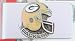 Green Bay Packers Pewter Money Clip
