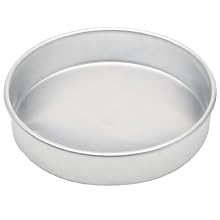 Ateco Aluminum Cake Pan, Round, 9- by 2-Inch