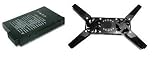 Extended Performance Replacement Battery for select Samsung Laptop / Notebook / Compatible with SAMSUNG P28, P28, P28 Series, SP28 Series, V20 Series, V25 Series, SSB-P28LS6, SSB-P28LS6/E, SSB-P28LS9, SSB-V20CLS/E, SSB-V20KLS  – Includes Expandable Base Silent Notebook Cooler pad