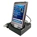 DURAGADGET&reg; Desktop docking USB Sync / Synchronisation charger / charging Cradle For HP iPAQ 100 112 114 inc 3 pin UK mains charger for RAPID charging.